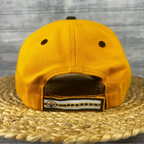 PITTSBURGH STEELERS Football VINTAGE Twins Enterprise Hat Hook Loop Cap NFL - Picture 6 of 12